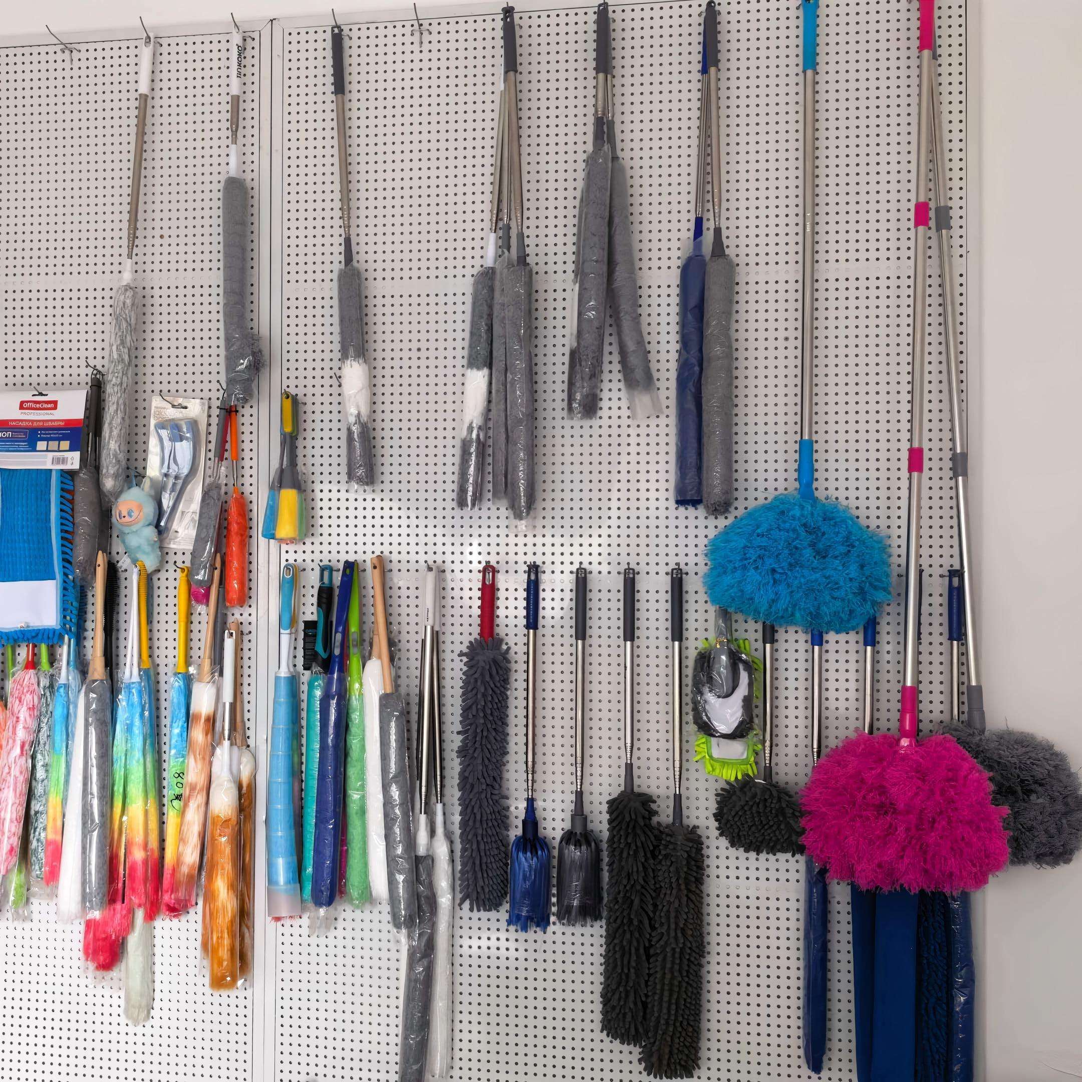 Customizable Feather Duster - Washable Microfiber Duster for Home & Car (13-18.9 in)