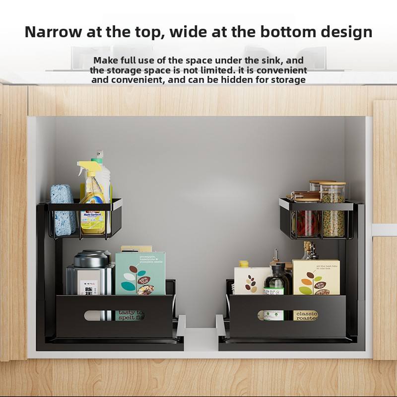 Foldable L-Shaped Kitchen Spice Rack - No-Drill Metal Seasoning Organizer