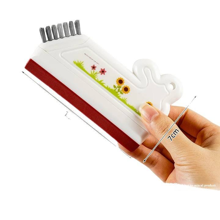 Plastic Bathroom Glass Squeegee - Ergonomic Handle Wiper for Washbasin & Shower Glass