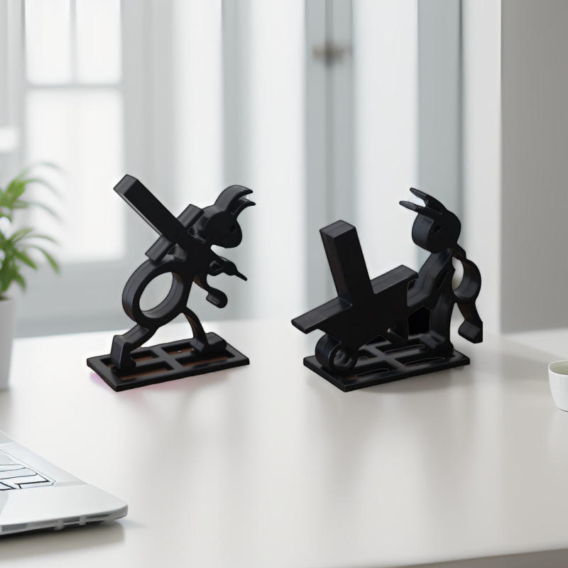Ant-Shaped Standing Toilet Paper Holder - ABS Free-Standing Bathroom Tissue Rack