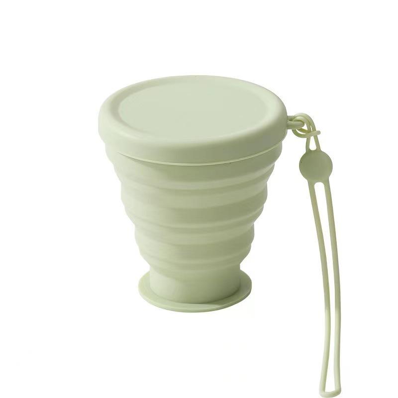 Collapsible Silicone Camping Cup - Telescopic Food-Grade Travel Cup (Heat-Resistant)