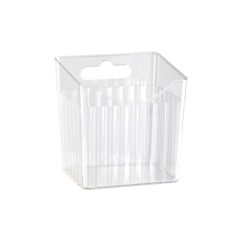 Wall-Mounted Hanging Storage Basket - PP Space-Saving Kitchen Organizer