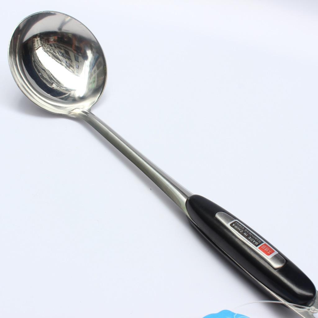 Stainless Steel Cooking Utensil Set - Spoon & Spatula with Handles (Oven-Safe)
