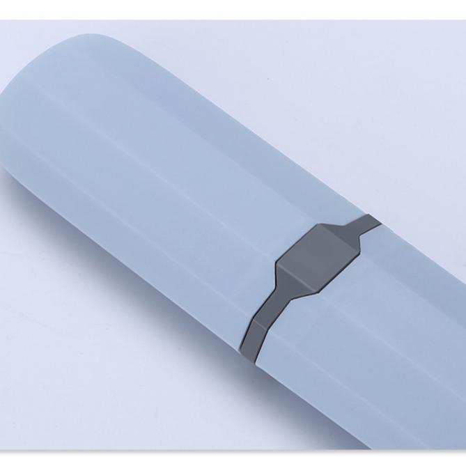 Portable Travel Toothbrush Case & Cup Set - Dust-Proof PP Holder for Students
