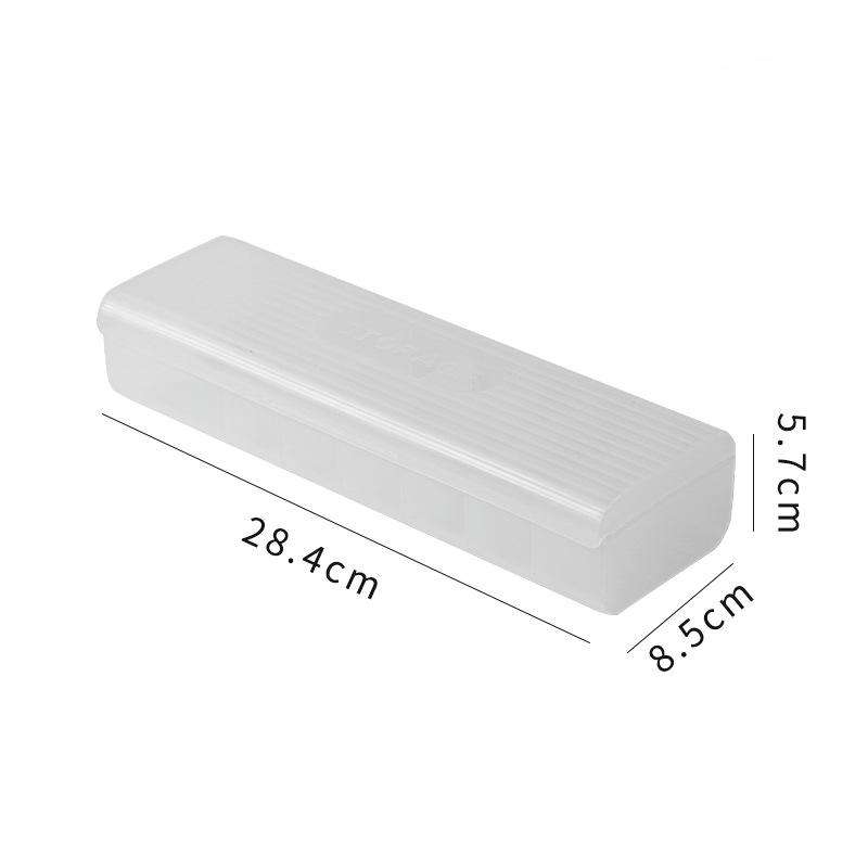 PP Cable Storage Box with Dividers - Charging Cable Organizer for Desk & Drawer