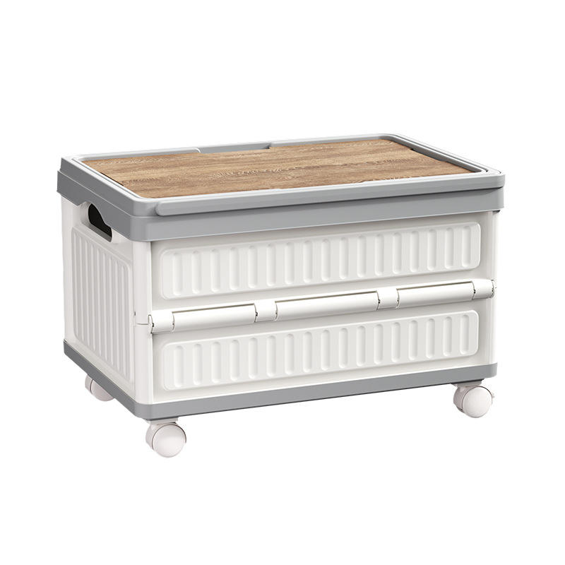 Foldable PP Car Trunk Organizer - Multi-Function Camping & Picnic Storage Box