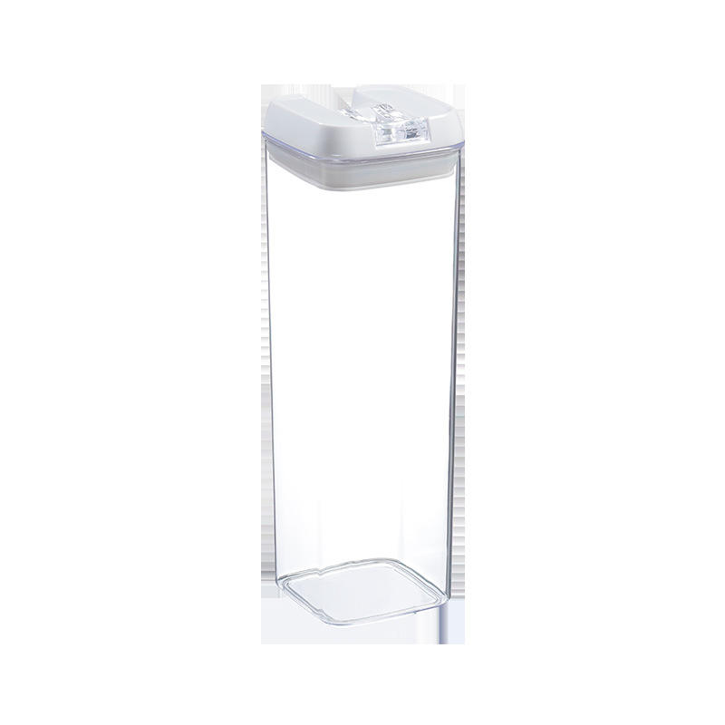 Sealed Cereal & Snack Storage Container - Dust-Proof Plastic Food Jar with Easy-Open Lid