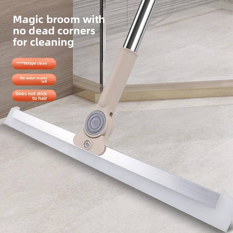 Magic Silicone Broom - Dual-Use Silicone Broom & Floor Squeegee Water Wiper