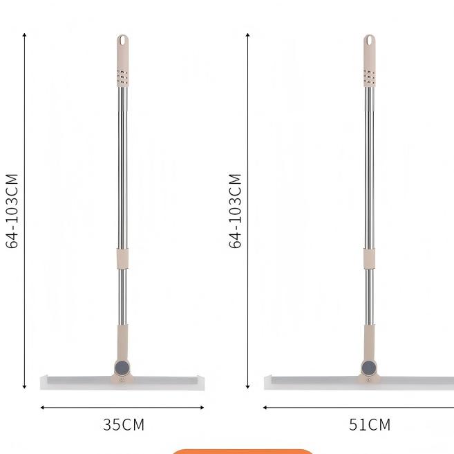 Magic Silicone Broom - Dual-Use Silicone Broom & Floor Squeegee Water Wiper