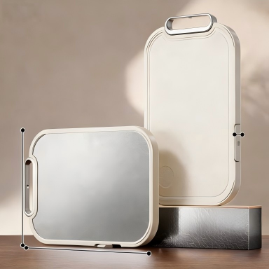 Titanium Alloy Double-Sided Cutting Board - Antibacterial Non-Slip Kitchen Chopping Board