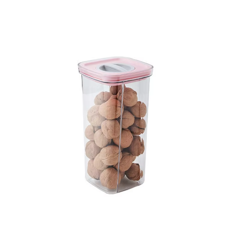 2000ML Rotating Sealed Food Jar - Eco Multi-Function PP Storage Container