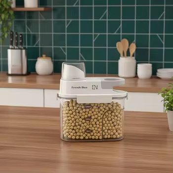 Large-Capacity Plastic Storage Box - Durable Multi-Function Household Grain Container