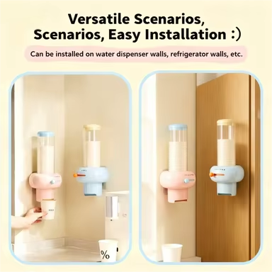 Multi-Function Cup Holder - Washable Non-Slip ABS+PC Cup Rack for Cafe & Bar