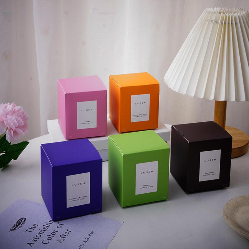 Branch-Shaped Soy Wax Scented Candle in Glass Jar - 12-24 Hour Burn