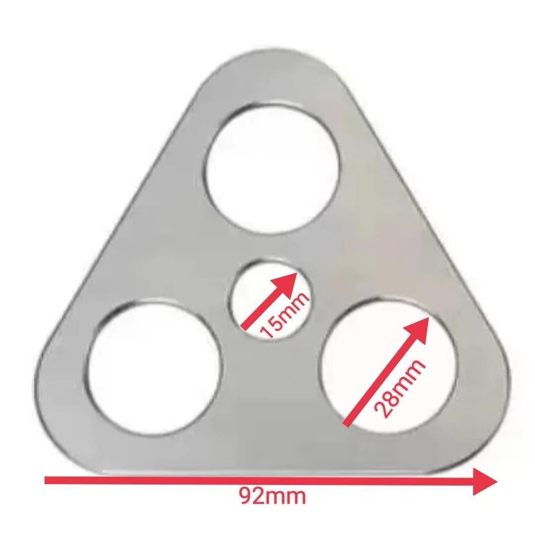 Portable Stainless Steel Tripod Bonfire Rack with Hanging Hook