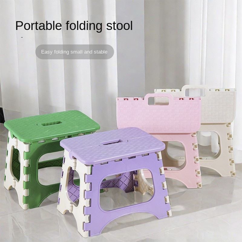 Modern Folding Stool - Portable Thickened Outdoor Camping and Fishing Seat