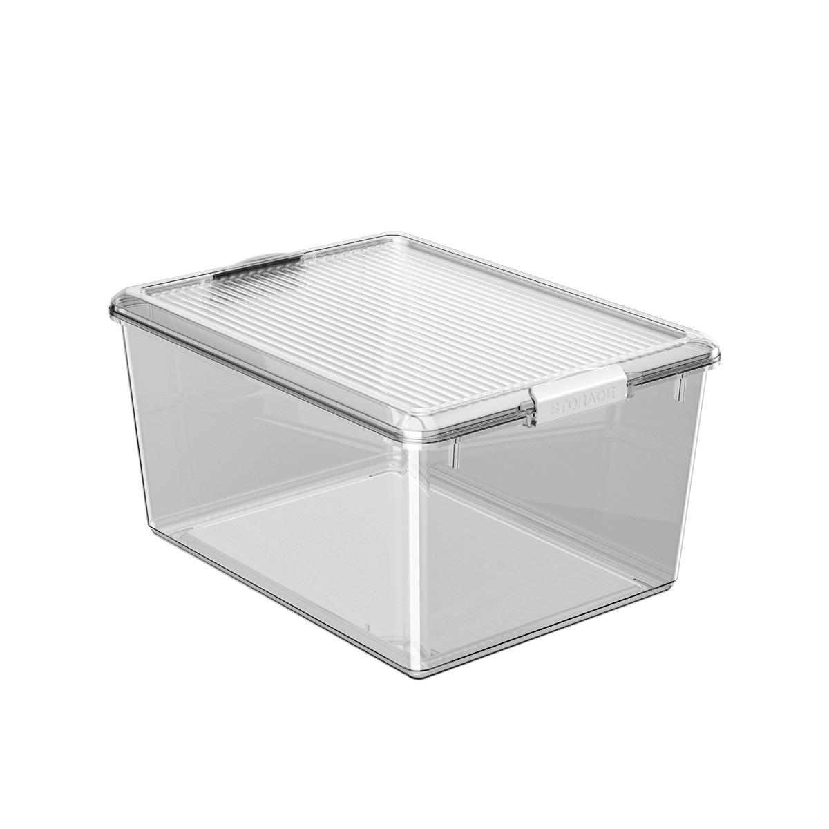 Thickened Transparent Plastic Storage Box - Dust and Moisture Proof Container