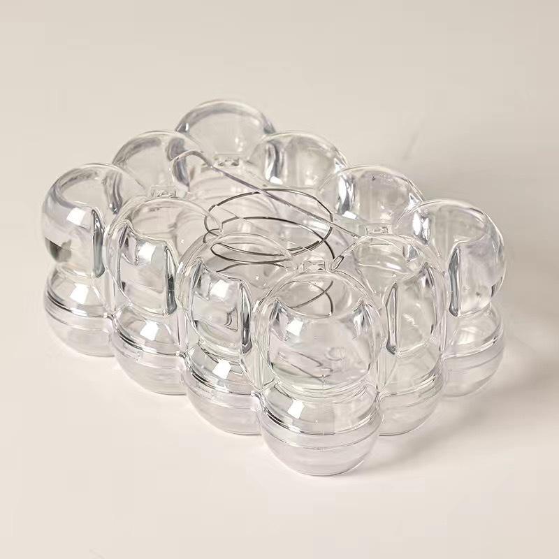 Modern Plastic Napkin and Tissue Holder - Waterproof Countertop Organizer