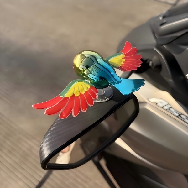Fun Flapping Bird Car Sticker - Exterior Decal for Hood, Roof and Trunk
