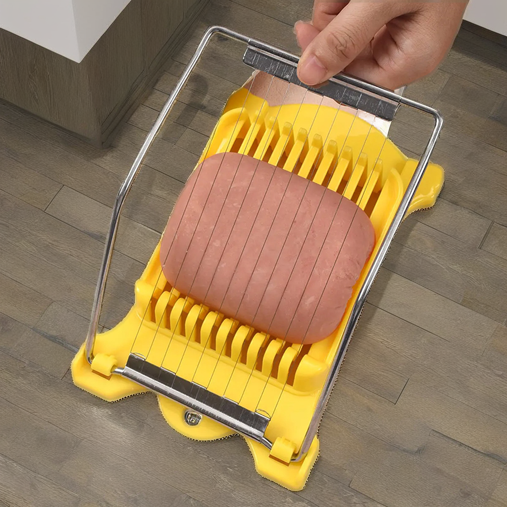 PP Luncheon Meat Slicer - Multifunctional Kitchen Food and Cheese Cutter