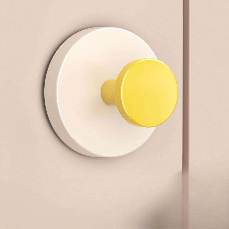 Strong-Load Suction Cup Wall Hook - No-Drill Adhesive Hook with Key Cap Holder