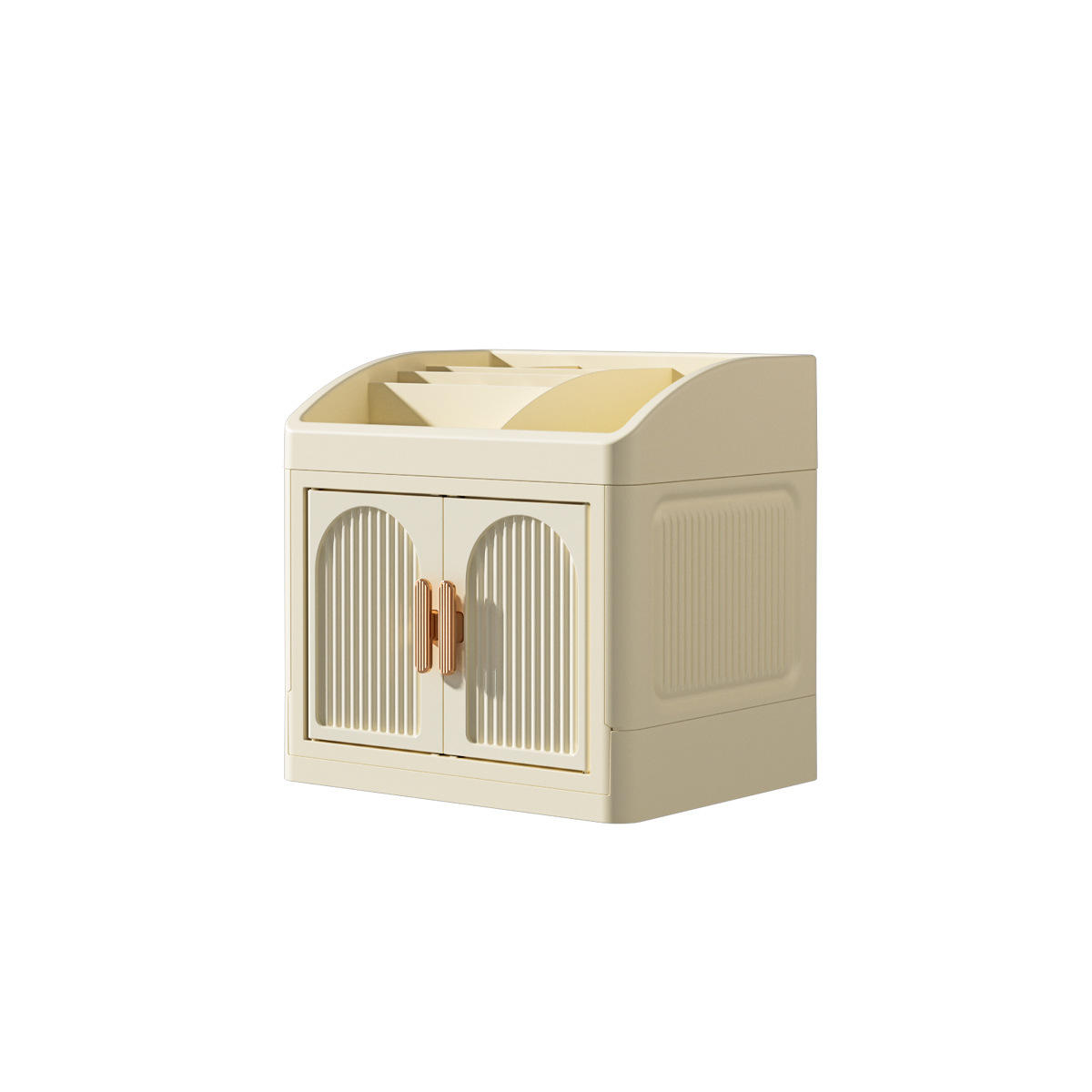 1-Layer Foldable Double-Door Storage Cabinet, 23 x 18 x 22.5 cm