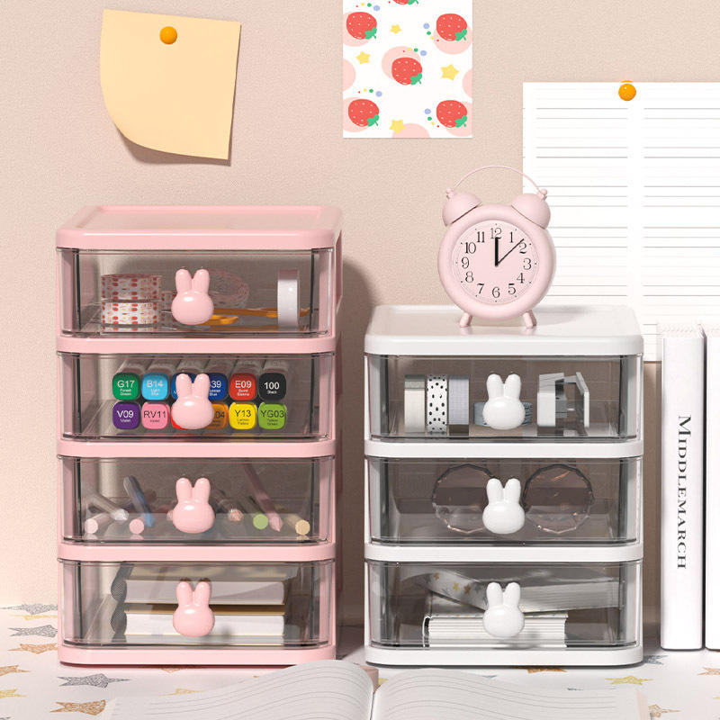 Classic 4-Layer Desktop Organizer for Office, Home and School, 13.4 x 17 x 21 cm