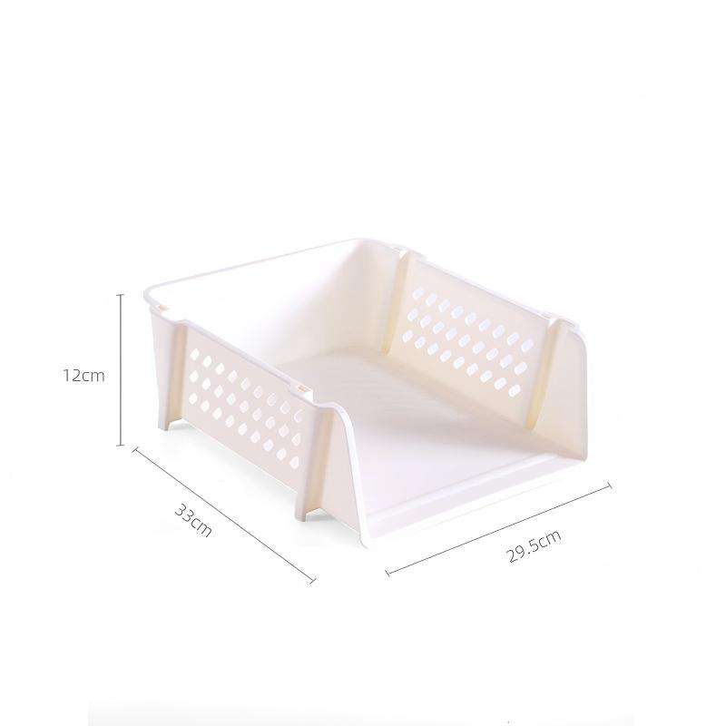Foldable Vertical PP File Rack for A4 Documents and Books, 33 x 29.5 x 12 cm