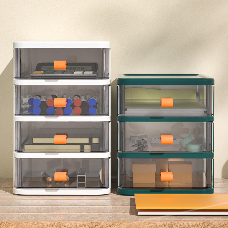 5-Layer Drawer Desktop Organizer, 13.4 x 17 x 25.7 cm - Space-Saving Storage