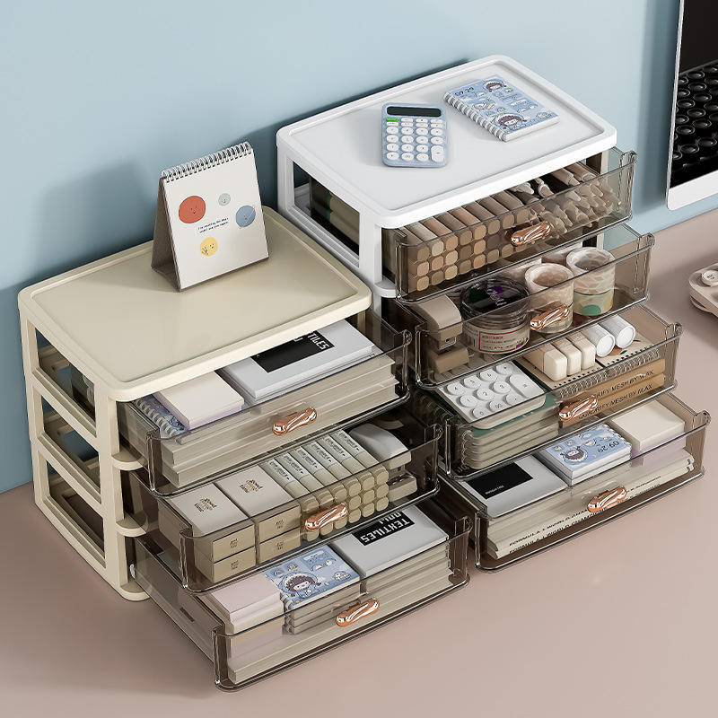 Extra-Large Stackable Drawer Desktop Organizer, 34.5 x 24.5 x 29.5 cm