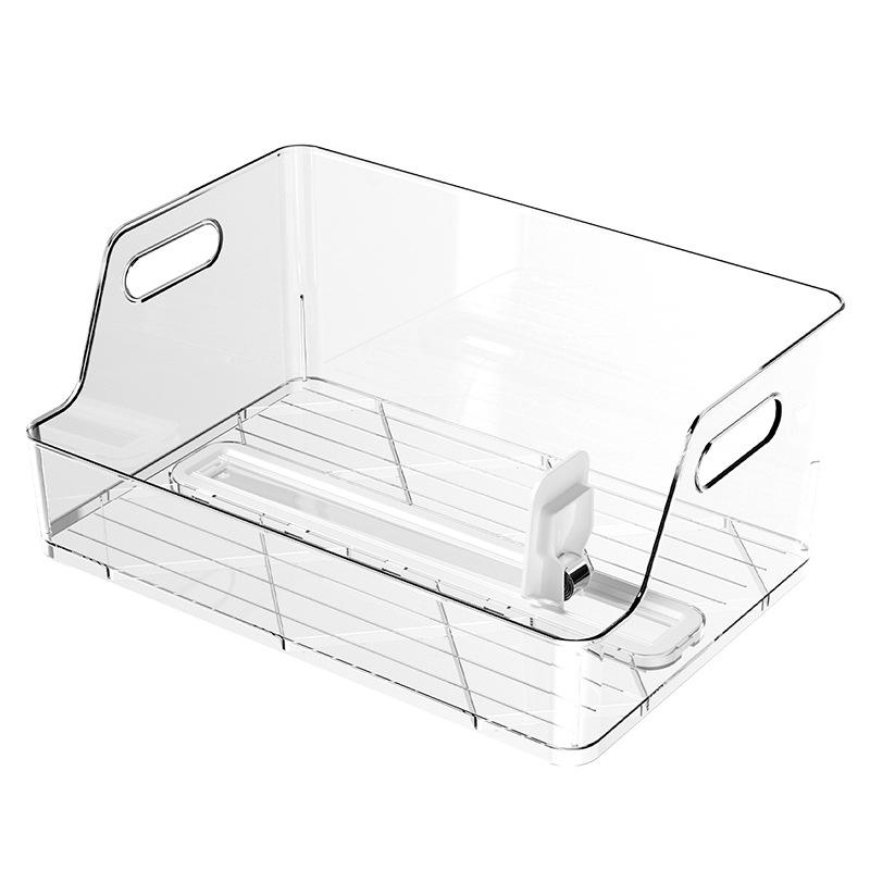 Adjustable Plastic Book Shelf and Student Desk Storage Box, 35 x 25 x 15 cm
