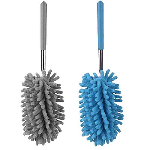 Telescopic Microfiber Mini Duster - Washable Cleaner for Car Windows and Office