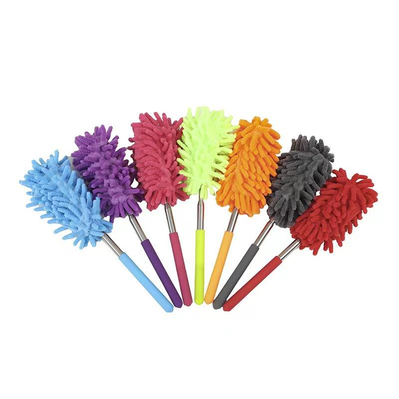 Telescopic Microfiber Mini Duster - Washable Cleaner for Car Windows and Office