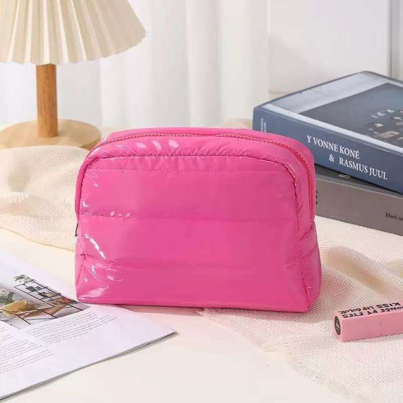 Women’s Waterproof Lightweight Travel Wash Bag - Foldable Large Cosmetic Pouch